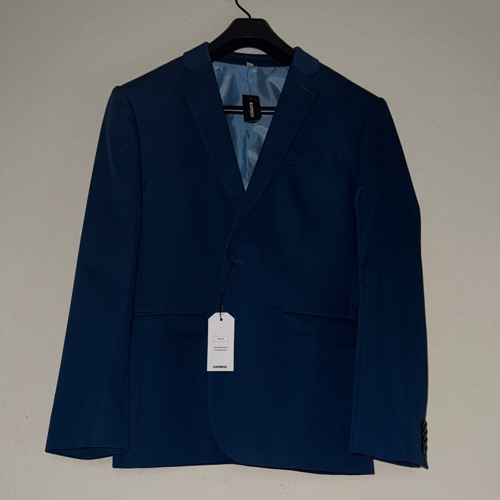 Express Classic Navy Suit Jacket